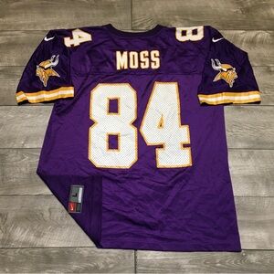 Vintage Nike Minnesota Vikings Hall of Fame Randy Moss Uniform Jersey Size Large